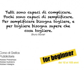 Corso di Grafica Pubblicitaria. For Beginner